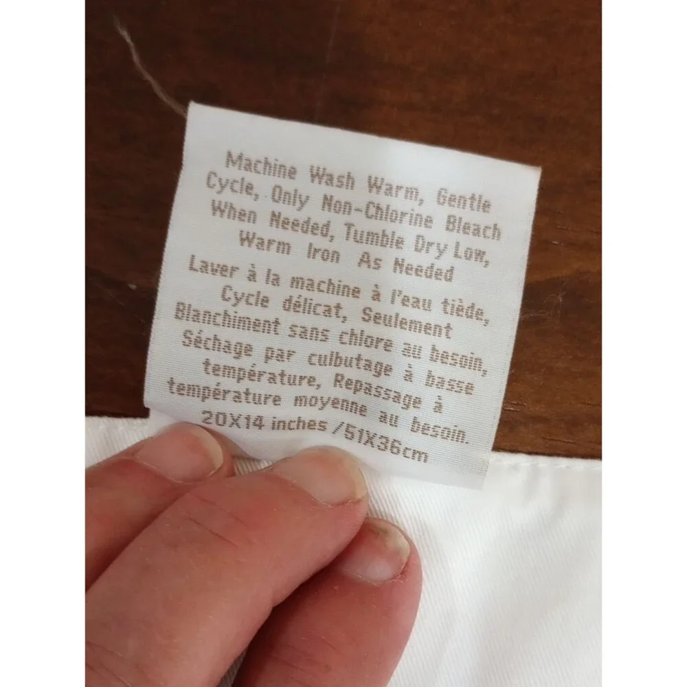 Williams Sonoma Blue & White French Provincial 100% Cotton Placemats - Set Of 4